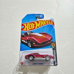 Hotwheels Red Corvette Stingray